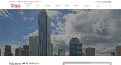 Desktop Screenshot of dvmsoftware.com