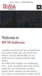 Mobile Screenshot of dvmsoftware.com