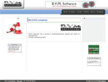 Tablet Screenshot of dvmsoftware.it